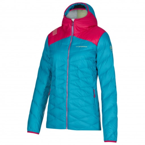 Damen Daunenjacke Deimos (la Sportiva Austria) Kristall Kirschrot