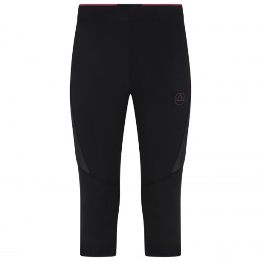 Frauen Triumph Tight 3 4 (la Sportiva Austria) Schwarz Rot Pflaume