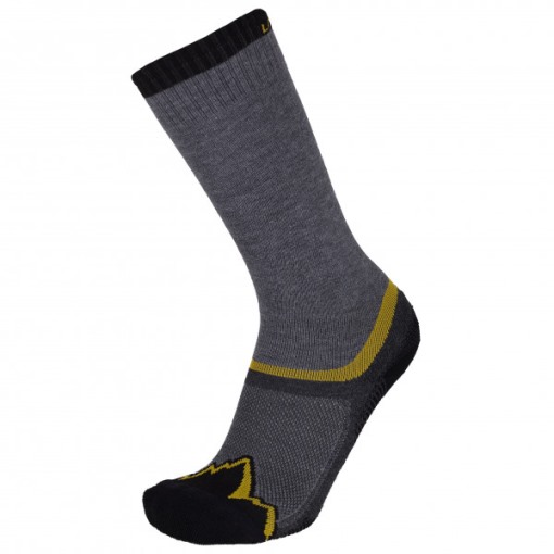 Cursion Lange Socken Schwarz Gelb (la Sportiva Austria)