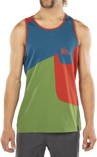(la Sportiva Austria) Herren Dude T-shirt Grünkohl Safran Klein