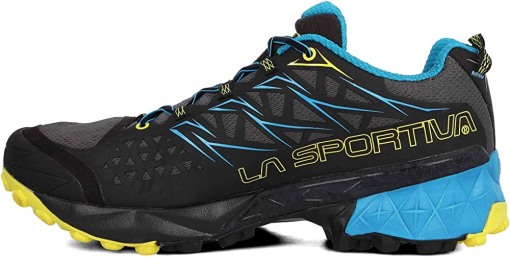 (la Sportiva Austria) Mehrfarbig Carbon Tropic Blue 000 Herren Akyra Trailrunning Schuhe