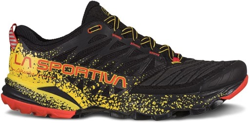 Herren Akasha Ii Trailrunning Schuhe Schwarz Gelb (la Sportiva Austria)