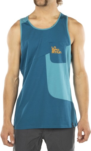 Herren Dude T-shirt Space Blue Topaz Medium (la Sportiva Austria)