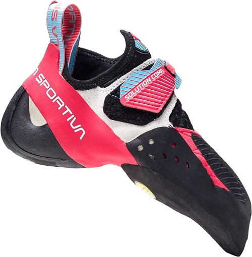 Damen Solution Comp Kletterschuhe Hibiscus Malibu Blue (la Sportiva Austria)