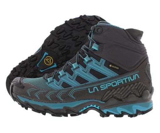 Damen Ultra Raptor Ii Mid Gtx Breite Wanderschuhe (la Sportiva Austria) Carbon Topaz
