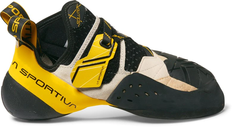 (la Sportiva Austria) White Yellow Solution Kletterschuhe