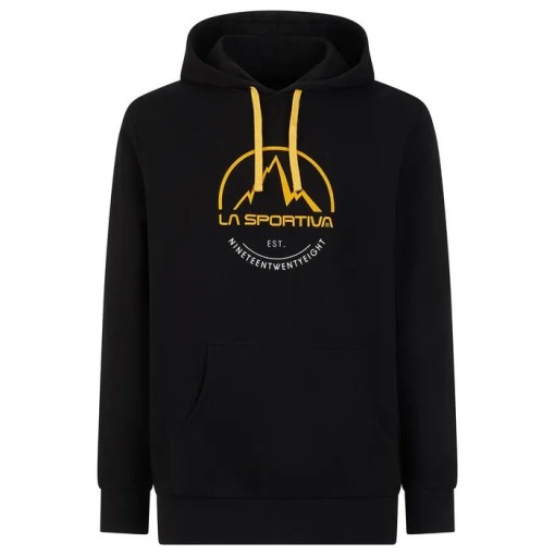 (la Sportiva Austria) Schwarzer Logo-Hoodie