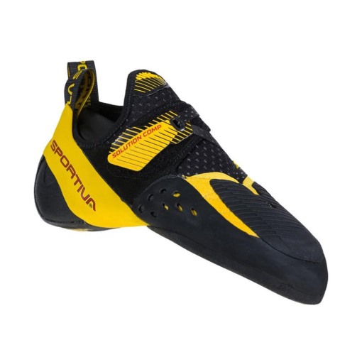 (la Sportiva Austria) Black Yellow Solution Comp Herren-Kletterschuh