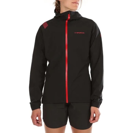 Run Damenjacke (la Sportiva Austria) Black Hibiscus