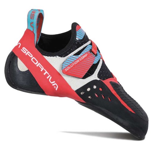 Solution Comp Damen Kletterschuh Hibiscus Malibu Blue (la Sportiva Austria)