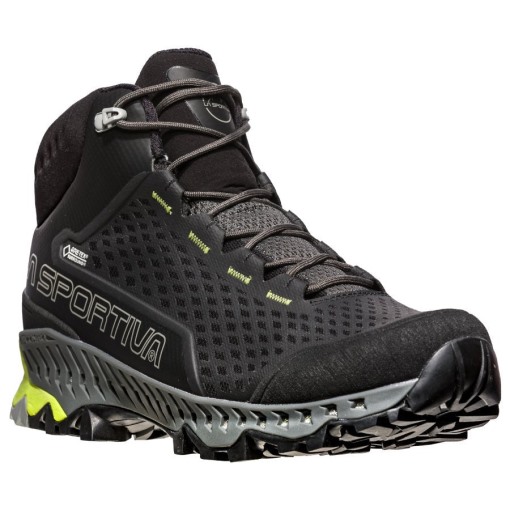 Stream Gtx Herren Wanderschuh (la Sportiva Austria) Carbon Apfelgrün