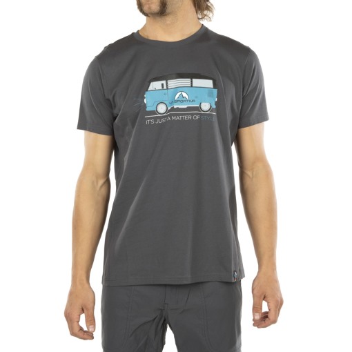 Van T-shirt M (la Sportiva Austria) Carbon Topaz