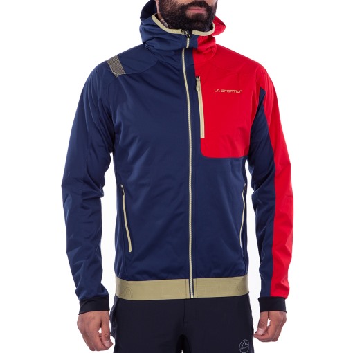 (la Sportiva Austria) Nachtblau Tango Rot Macnas Hoody M