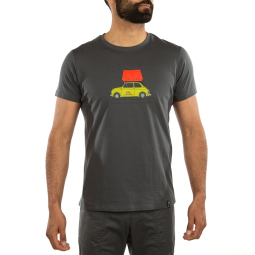 Cinquecen T-shirt (la Sportiva Austria) Carbon Kiwi
