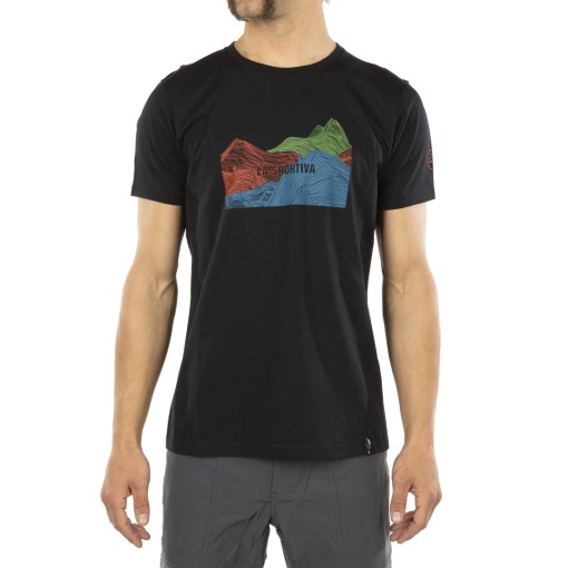 Mount-shirt M (la Sportiva Austria) Schwarz