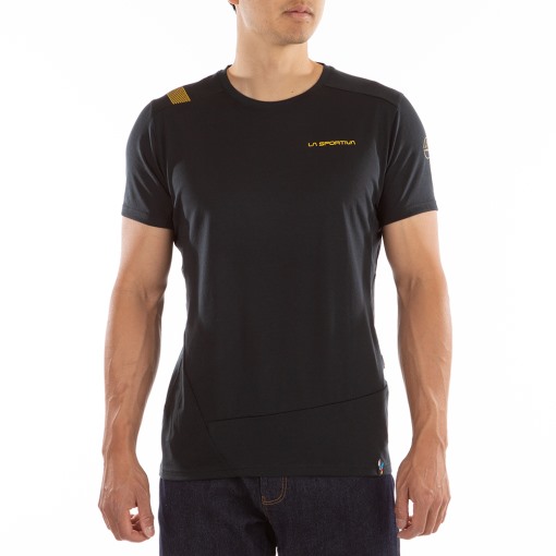 (la Sportiva Austria) Schwarzes Grip T-shirt M