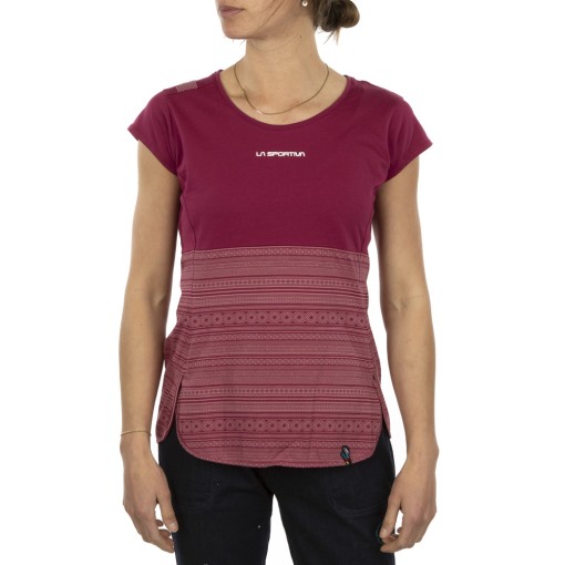 Lidra T-shirt W (la Sportiva Austria) Rot Pflaume