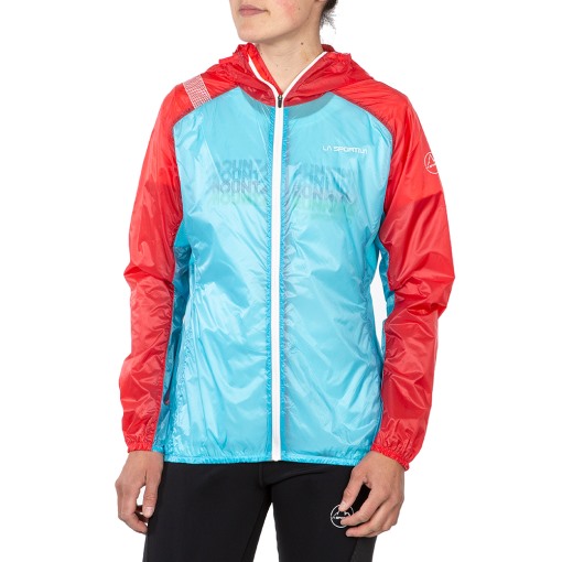 Briza Windbreaker Jkt W (La Sportsiva Österreich) Malibu Blue Hibiscus