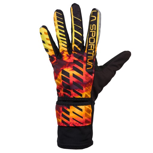 Winterlaufhandschuhe Evo M (la Sportiva Austria) Schwarz Gelb